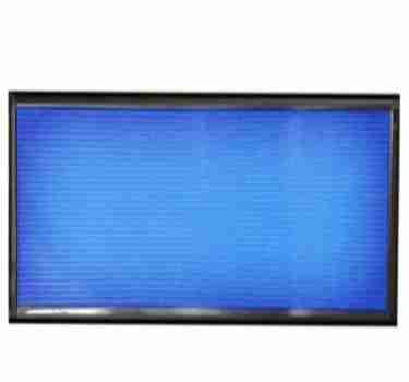 Επιγραφή Led 263x71 Διπλής Όψης Εξωτερική Μπλέ Usb