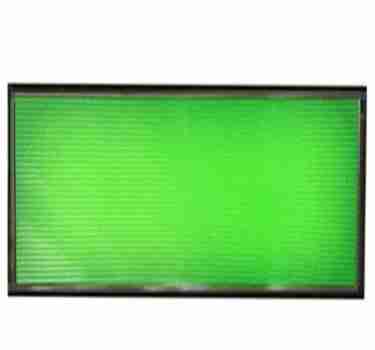 Επιγραφή Led 263x71 Διπλής Όψης Εξωτερική Πράσινη Usb