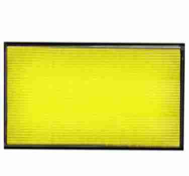 Επιγραφή Led 263x71 Μονής Όψης Εξωτερική Κίτρινη Usb