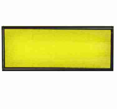 Led Επιγραφή κίτρινη Διπλή