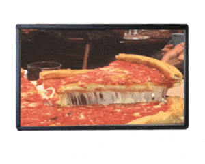 Επιγραφή Led Έγχρωμη P10 Διπλής Όψης Εξωτερική 167x71