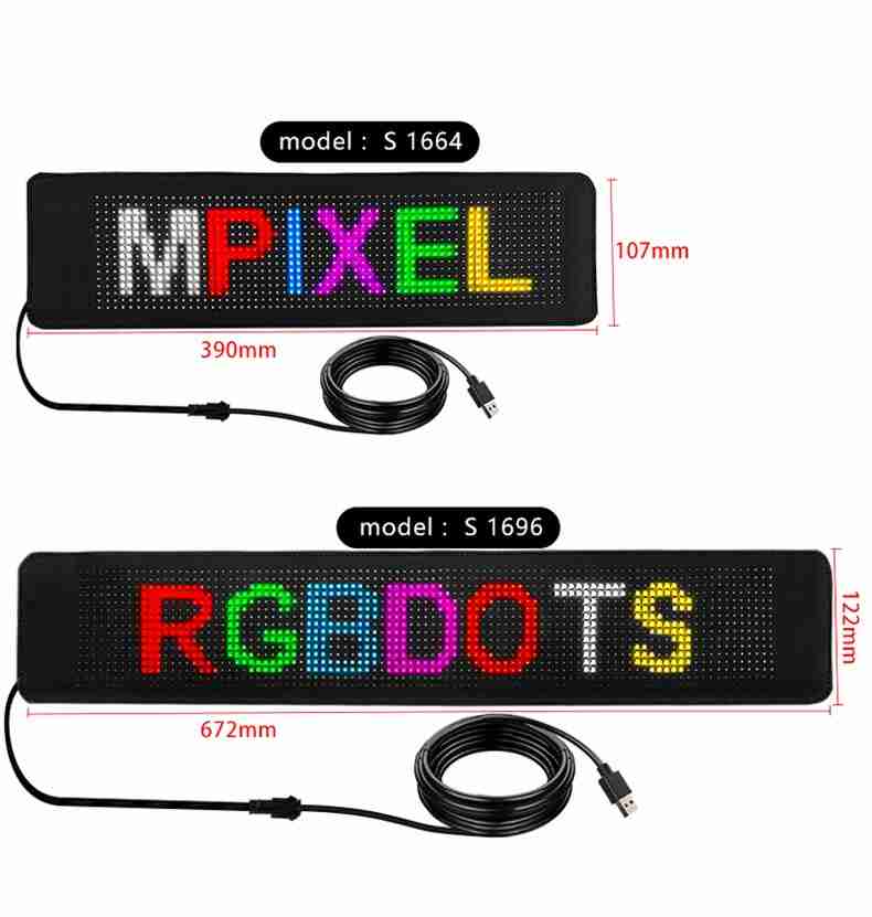 Flexible Led Car Screen big - Image 2
